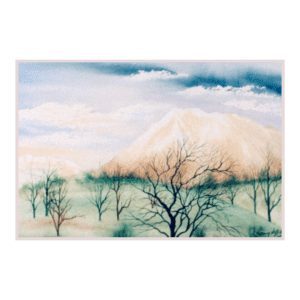 Regard Commingeois | Peinture Aquarelle 33×23 cm Fanny Laffitte artiste peintre, aquarelliste & énergéticienne