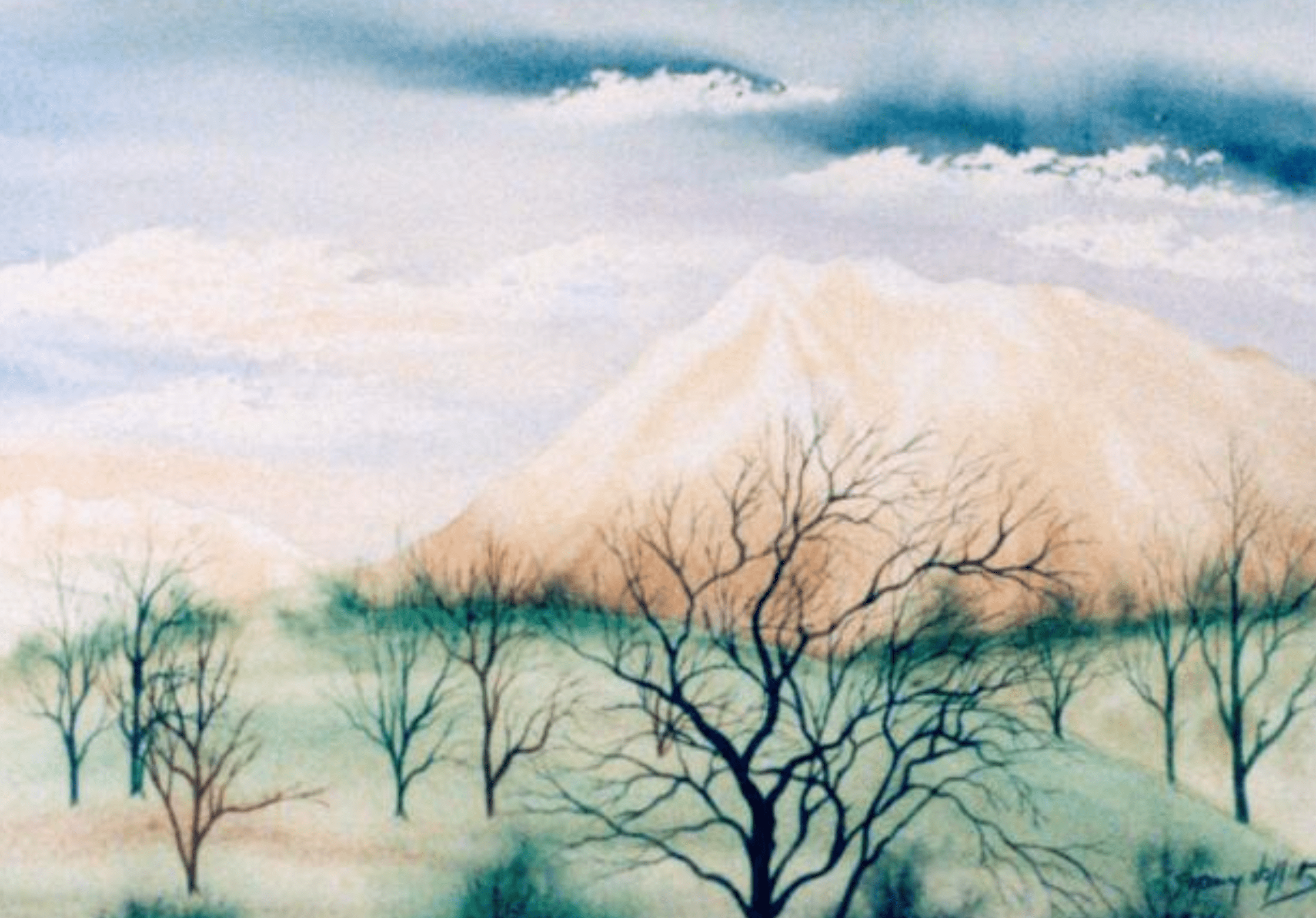 Regard Commingeois | Peinture Aquarelle 33×23 cm