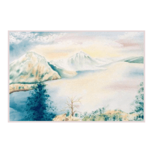 Douceur de vivre | Peinture Aquarelle 50×34 cm Fanny Laffitte artiste peintre, aquarelliste & énergéticienne