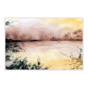 Chaleur du soir | Peinture Aquarelle 20x13 cm