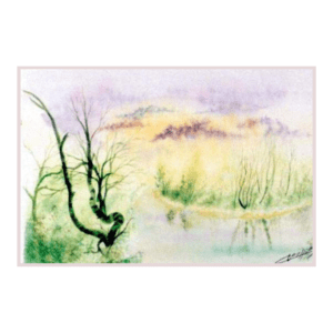 Fraîcheur | Peinture Aquarelle 30x20 cm